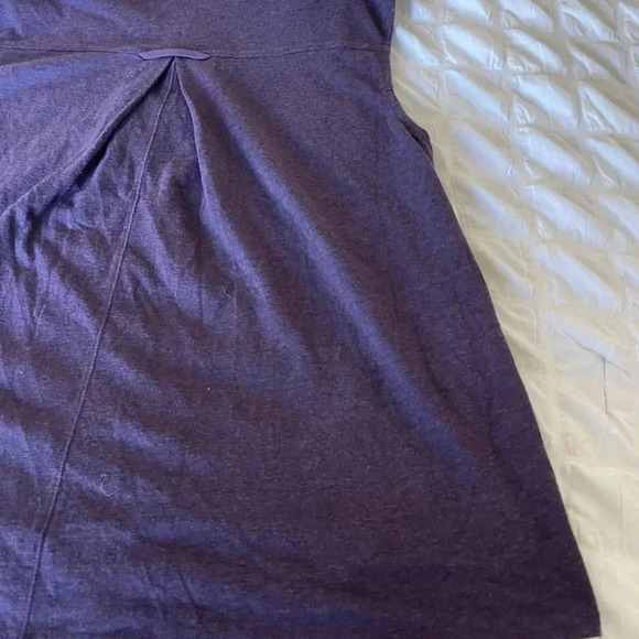 Anthropologie Akemi + kin purple boho eyelit top - Picture 9 of 11